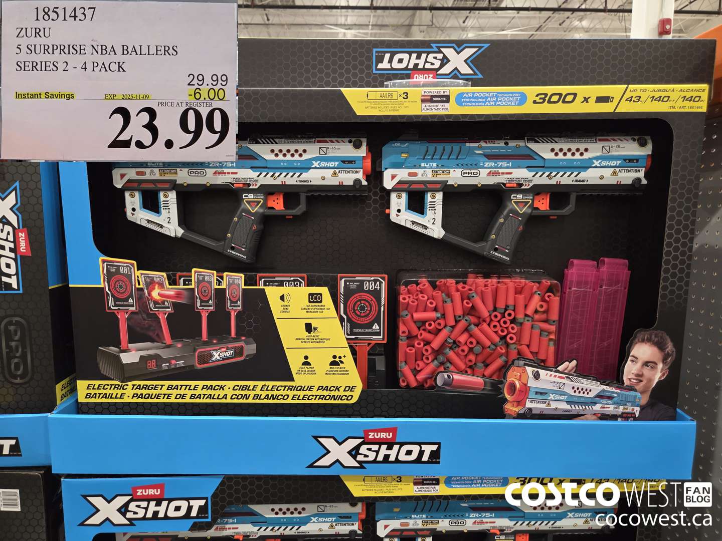 1851437 ZURU 5 SURPRISE NBA BALLERS SERIES 2 4 PACK ($6.00 INSTANT SAVINGS EXPIRES ON 2025-11-09) $23.99