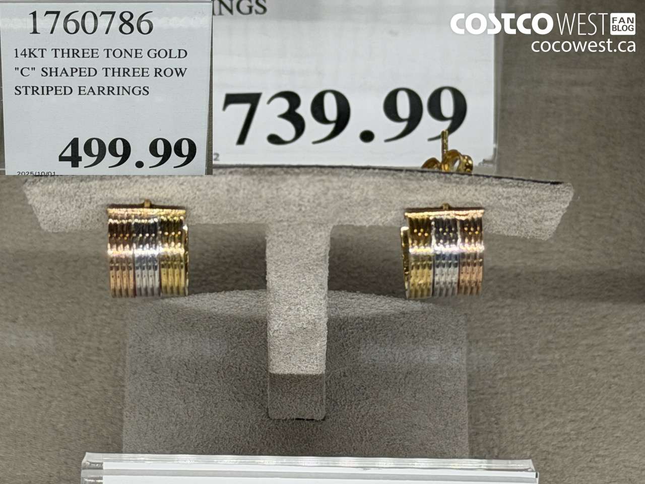 1760786 14KT THREE TONE GOLD 