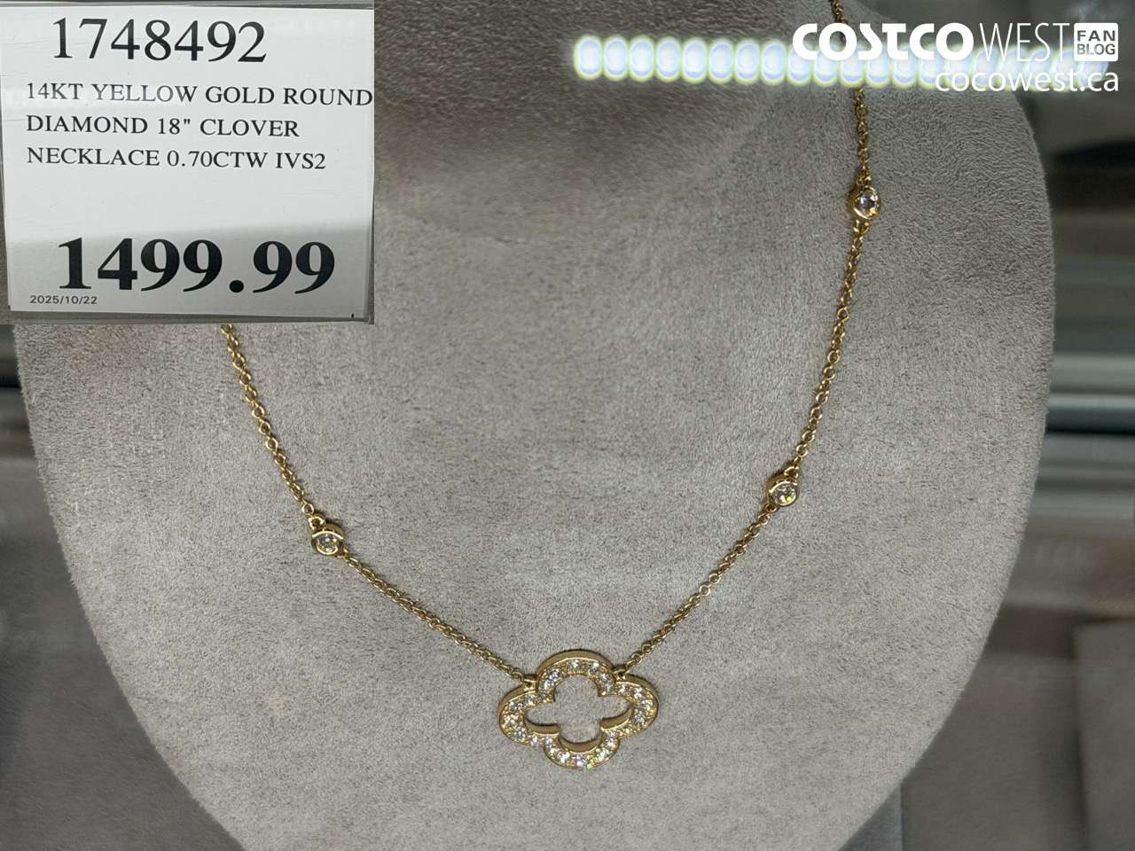 1748492 14KT YELLOW GOLD ROUND DIAMOND 18