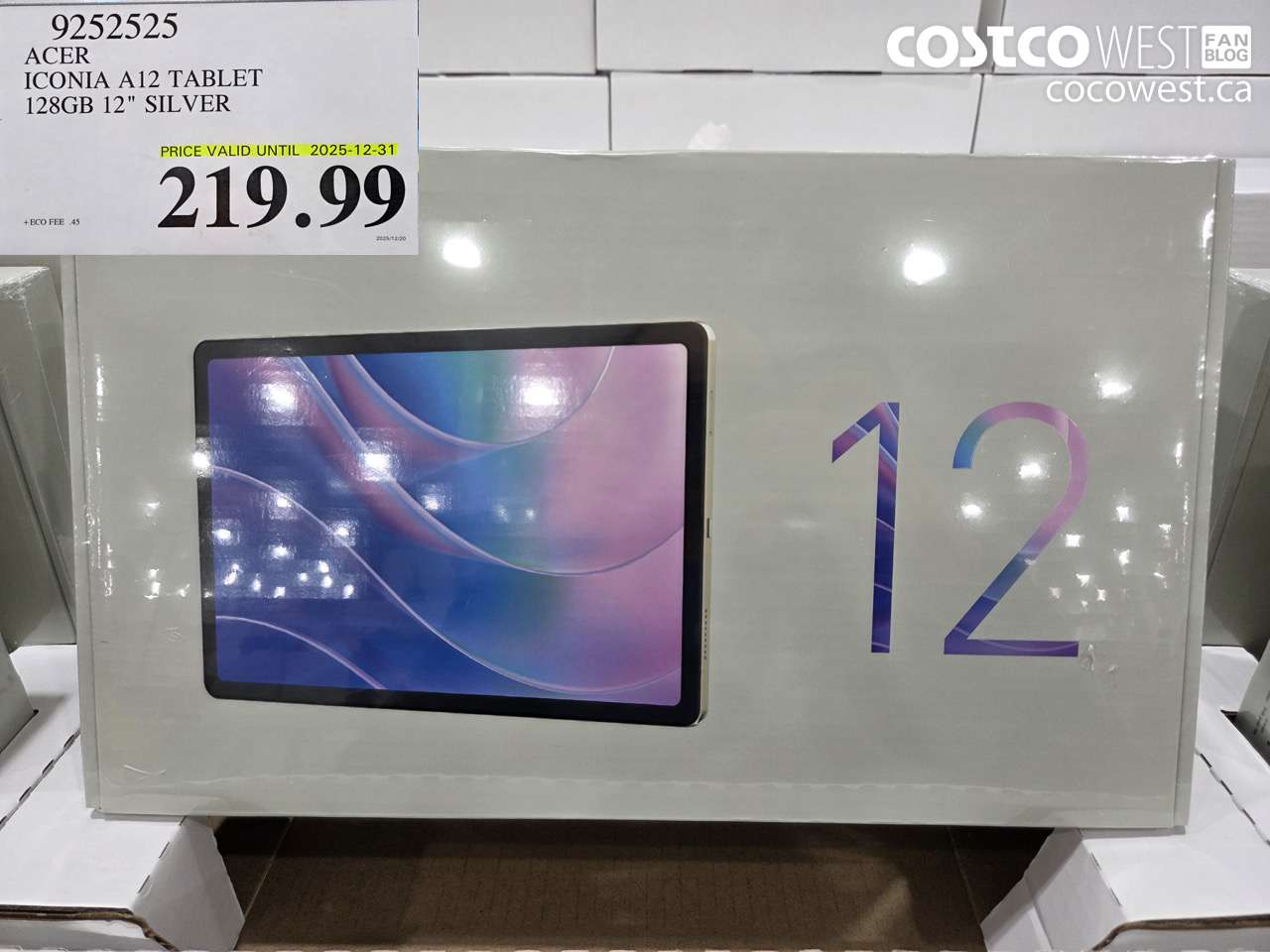 9252525 ACER ICONIA A12 TABLET 128GB 12