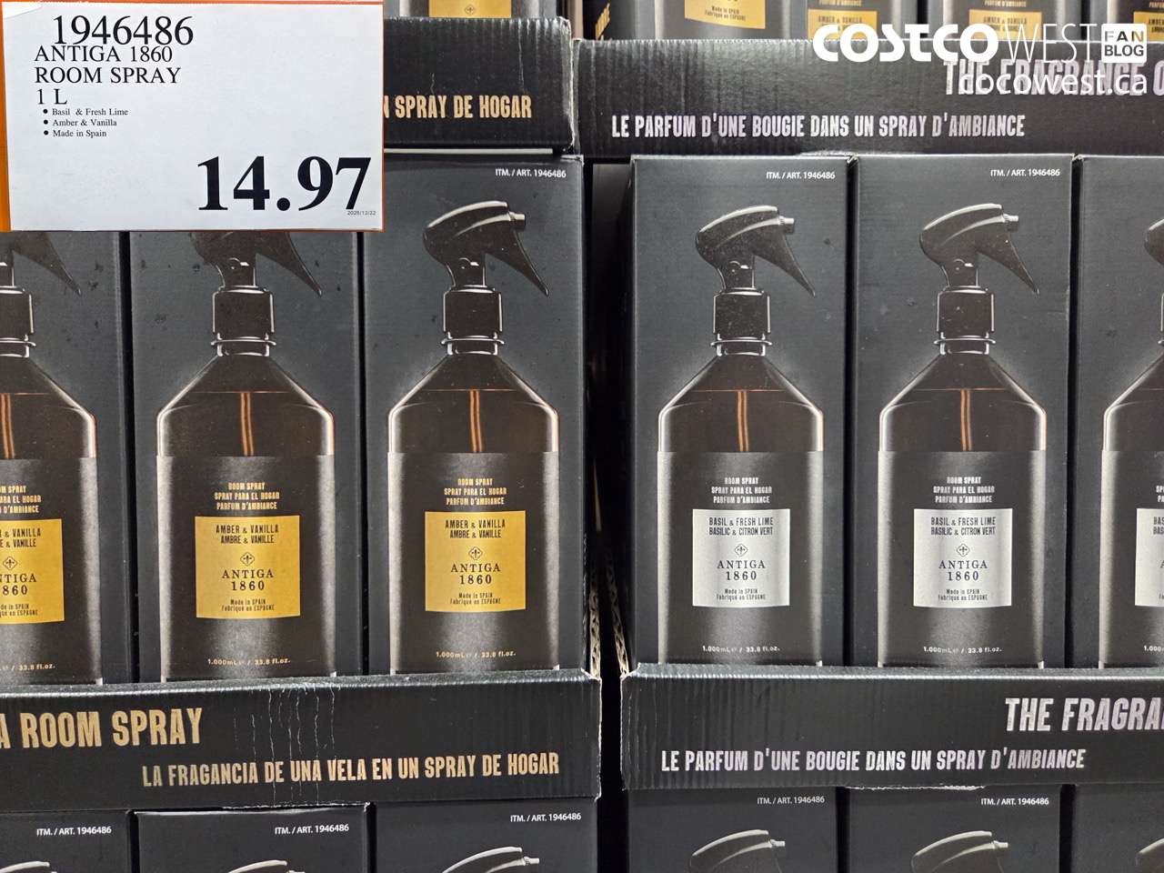 1946486 ANTIGA 1850 ROOM SPRAY 1L $14.97