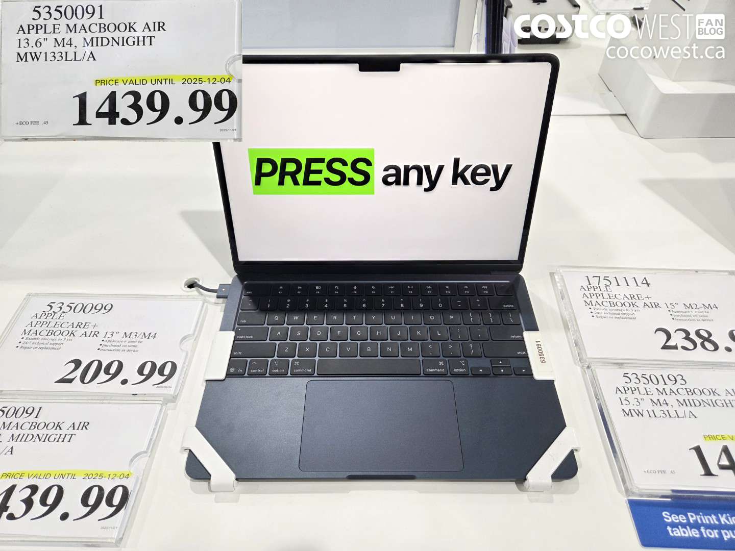 5350091 APPLE MACBOOK AIR 13.6