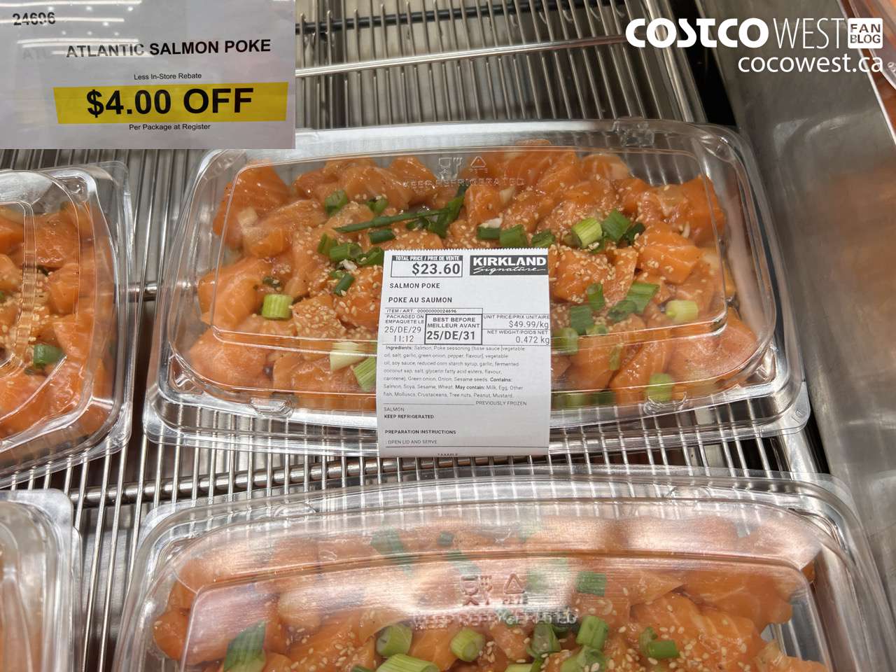 24696 ATLANTIC SALMON POKE ($4.00 INSTANT SAVINGS)