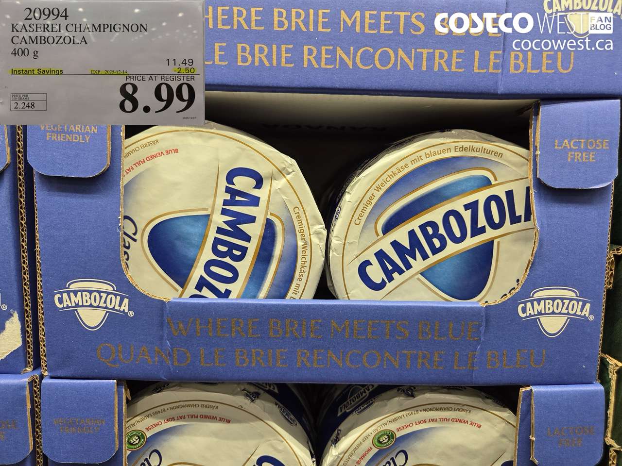 20994 CAMBOZOLA CLASSIC 400 g ($2.50 INSTANT SAVINGS EXPIRES ON 2025-12-14) $8.99