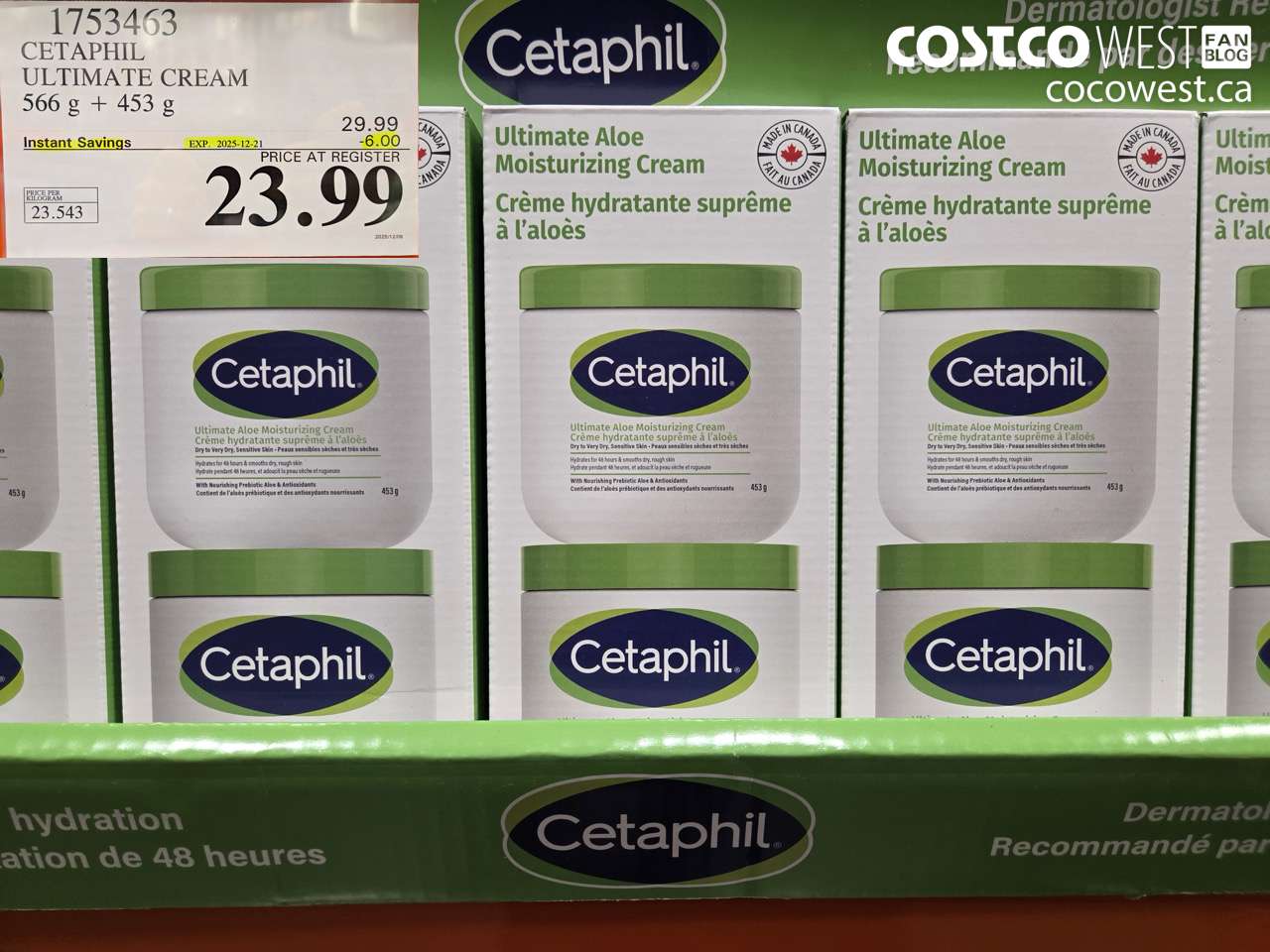 1753463 CETAPHIL ULTIMATE CREAM 566 G + 453 G ($6.00 INSTANT SAVINGS EXPIRES ON 2025-12-21) $23.99