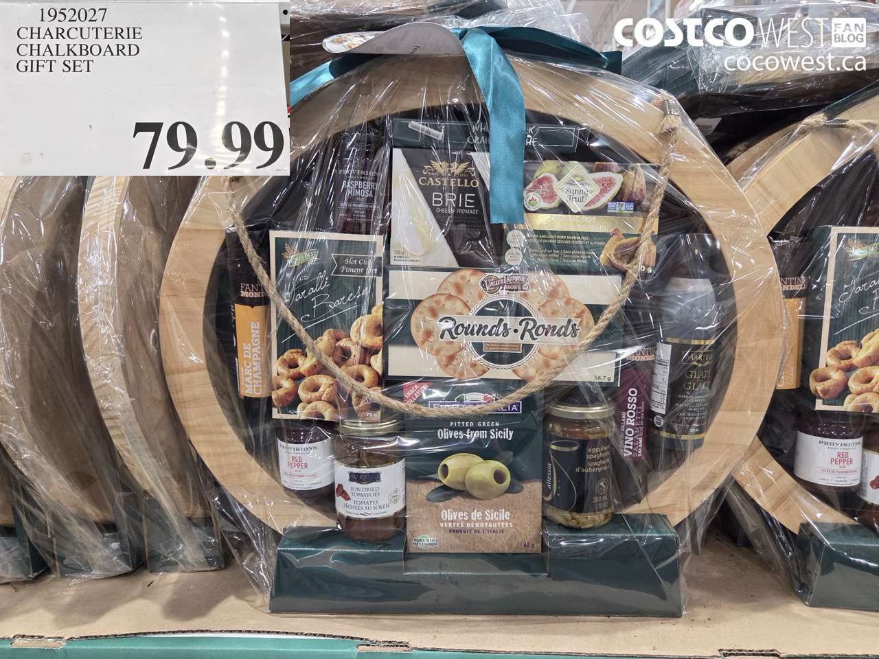 1952027 CHARCUTERIE CHALKBOARD GIFT SET $79.99