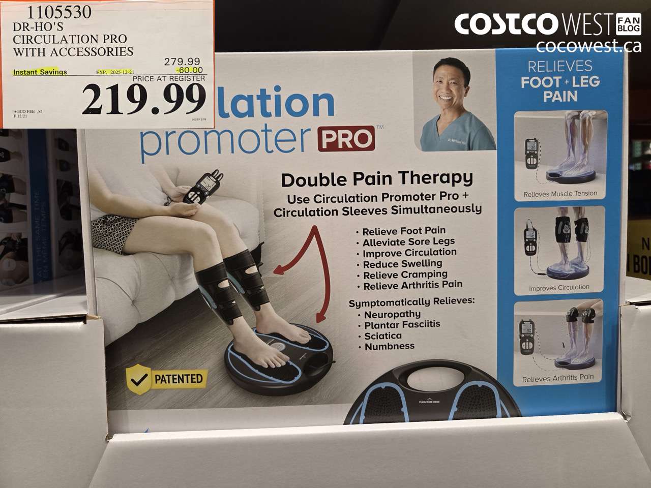 1105530 DR-HO'S CIRCULATION PROMOTER PRO W CIRCULATION SLEEVES ($60.00 INSTANT SAVINGS EXPIRES ON 2025-12-21) $219.99