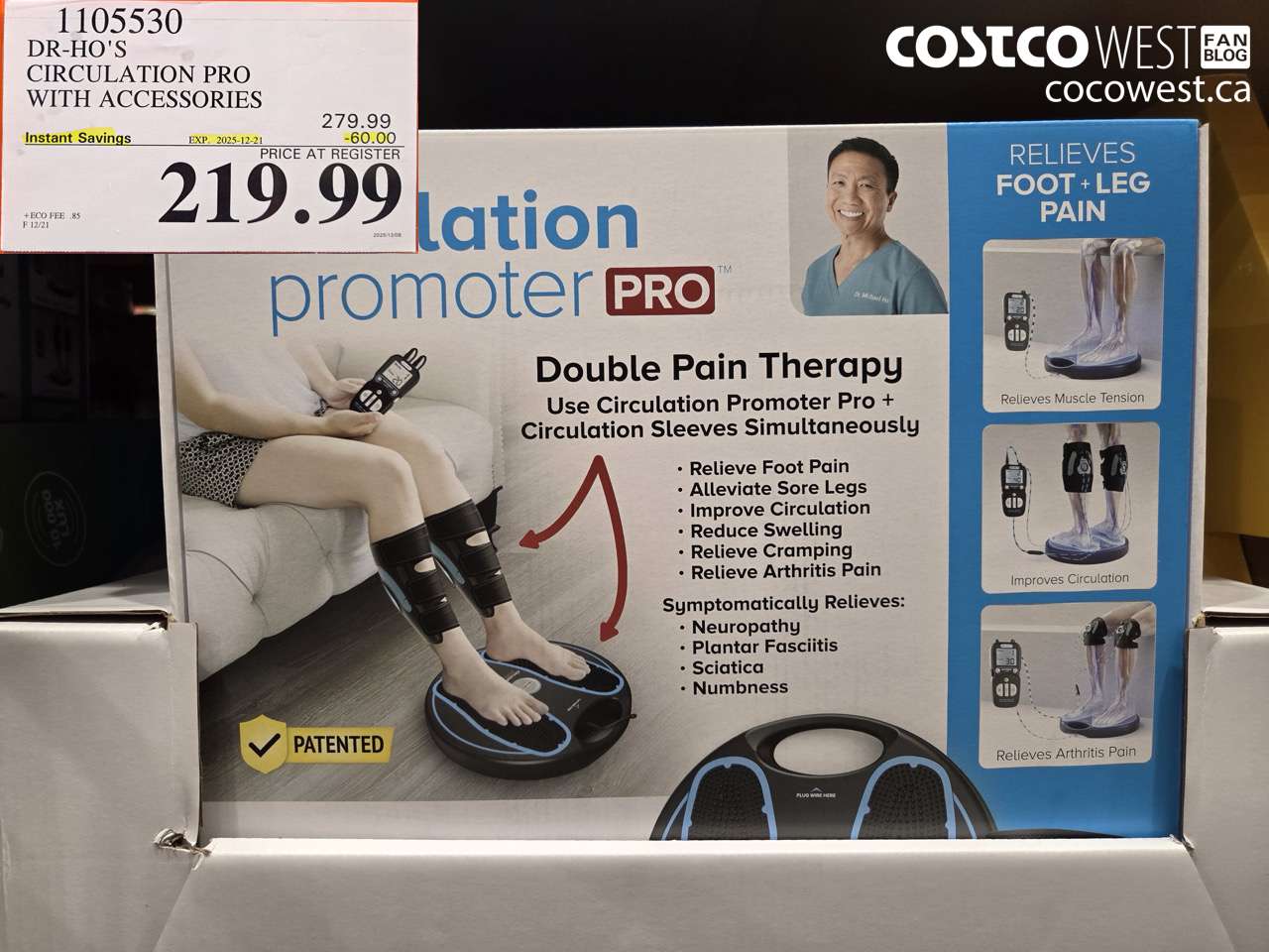 1105530 DR-HO'S CIRCULATION PROMOTER PRO W CIRCULATION SLEEVES ($60.00 INSTANT SAVINGS EXPIRES ON 2025-12-21) $219.99