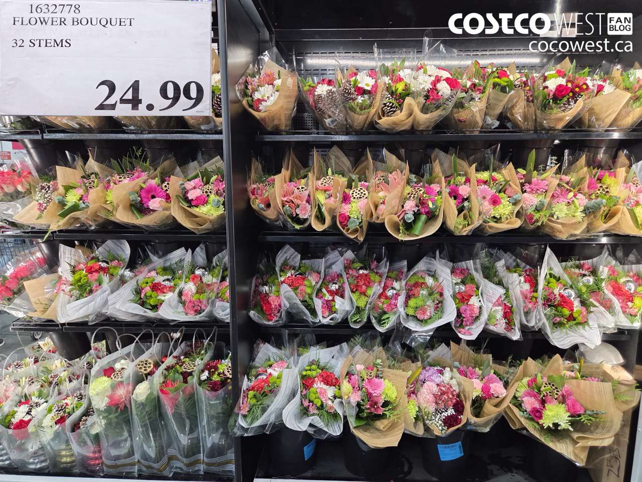 1632778 FLOWER BOUQUET 32 STEMS $24.99