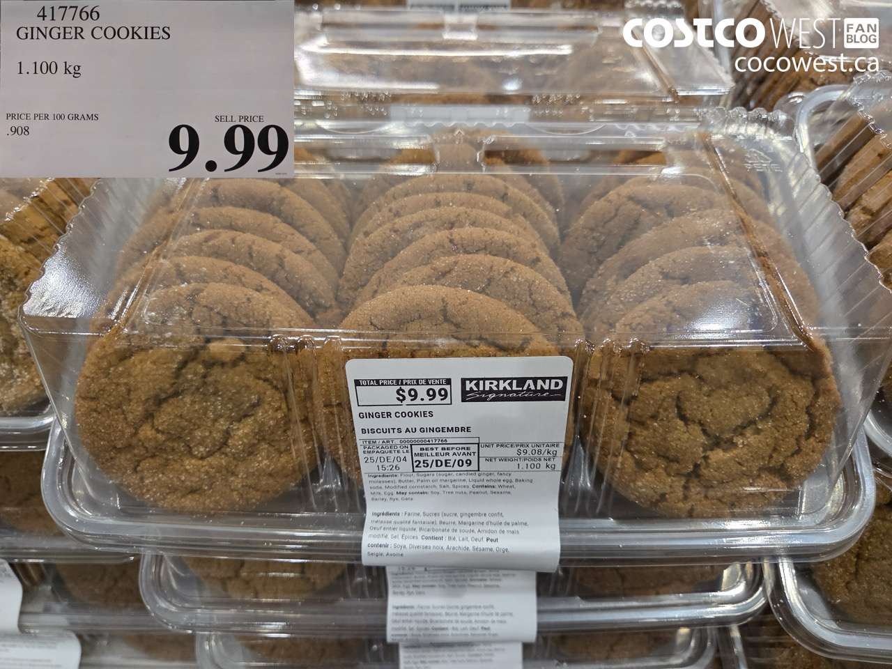 417766 GINGER COOKIES $9.99