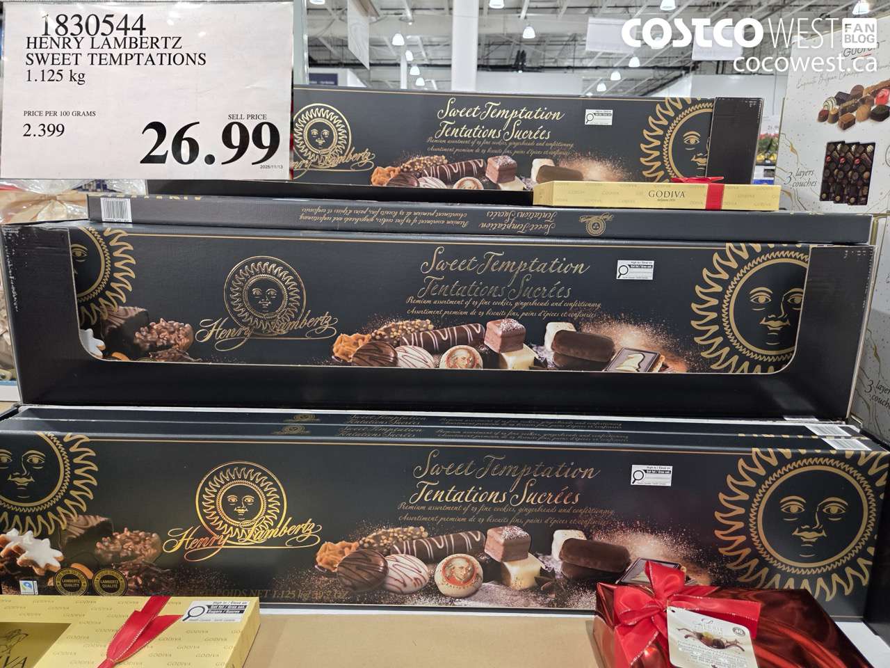 1830544 HENRY LAMBERTZ SWEET TEMPTATIONS 1125G $26.99
