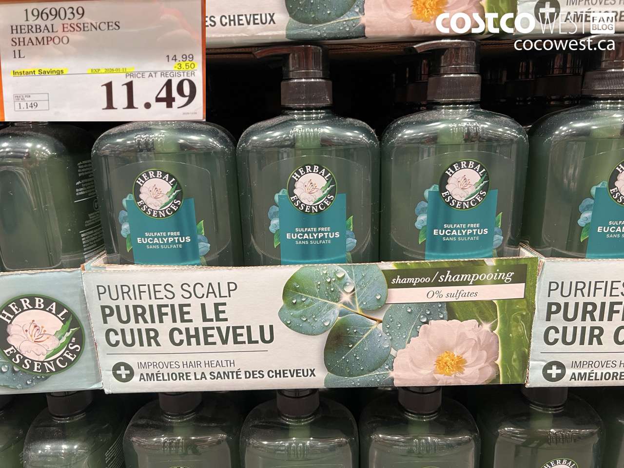 1969039 HERBAL ESSENCES SHAMPOO 1L ($3.50 INSTANT SAVINGS EXPIRES ON 2026-01-11) $11.49