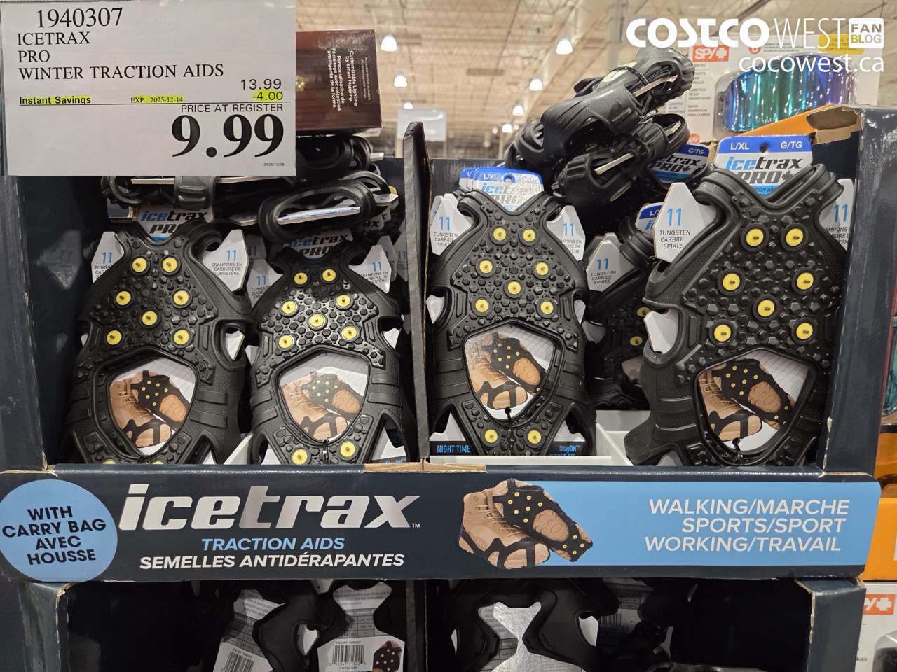 1940307 ICETRAX PRO WINTER TRATION AIDS ($4.00 INSTANT SAVINGS EXPIRES ON 2025-12-14) $9.99