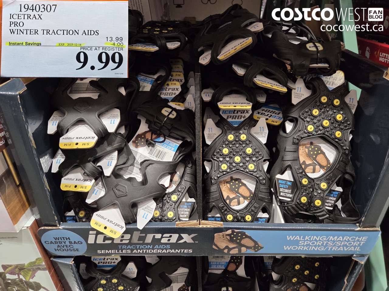 1940307 ICETRAX PRO WINTER TRATION AIDS ($4.00 INSTANT SAVINGS EXPIRES ON 2025-12-14) $9.99