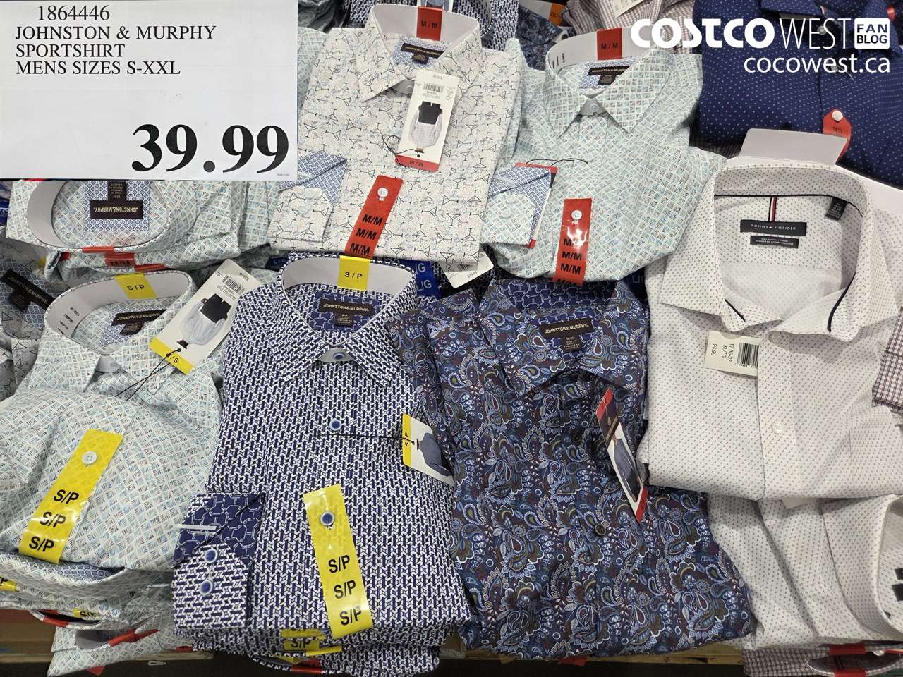 1764446 JOHNSTON & MURPHY SPORTSHIRT MENS SIZES S-XXL $39.99