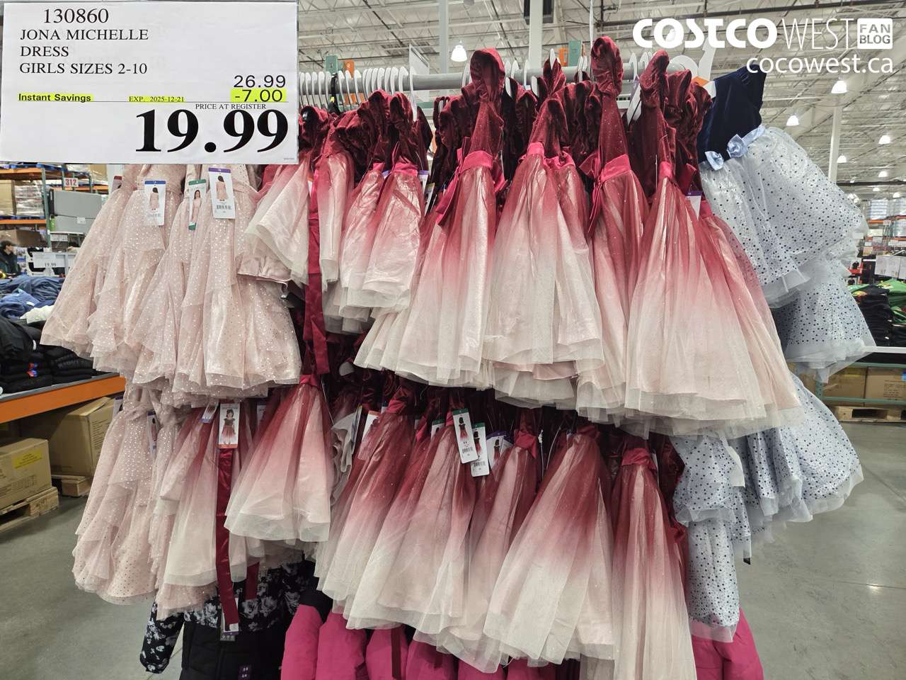 130860 JONA MICHELLE DRESS GIRLS SIZES 2-10 ($7.00 INSTANT SAVINGS EXPIRES ON 2025-12-21) $19.99