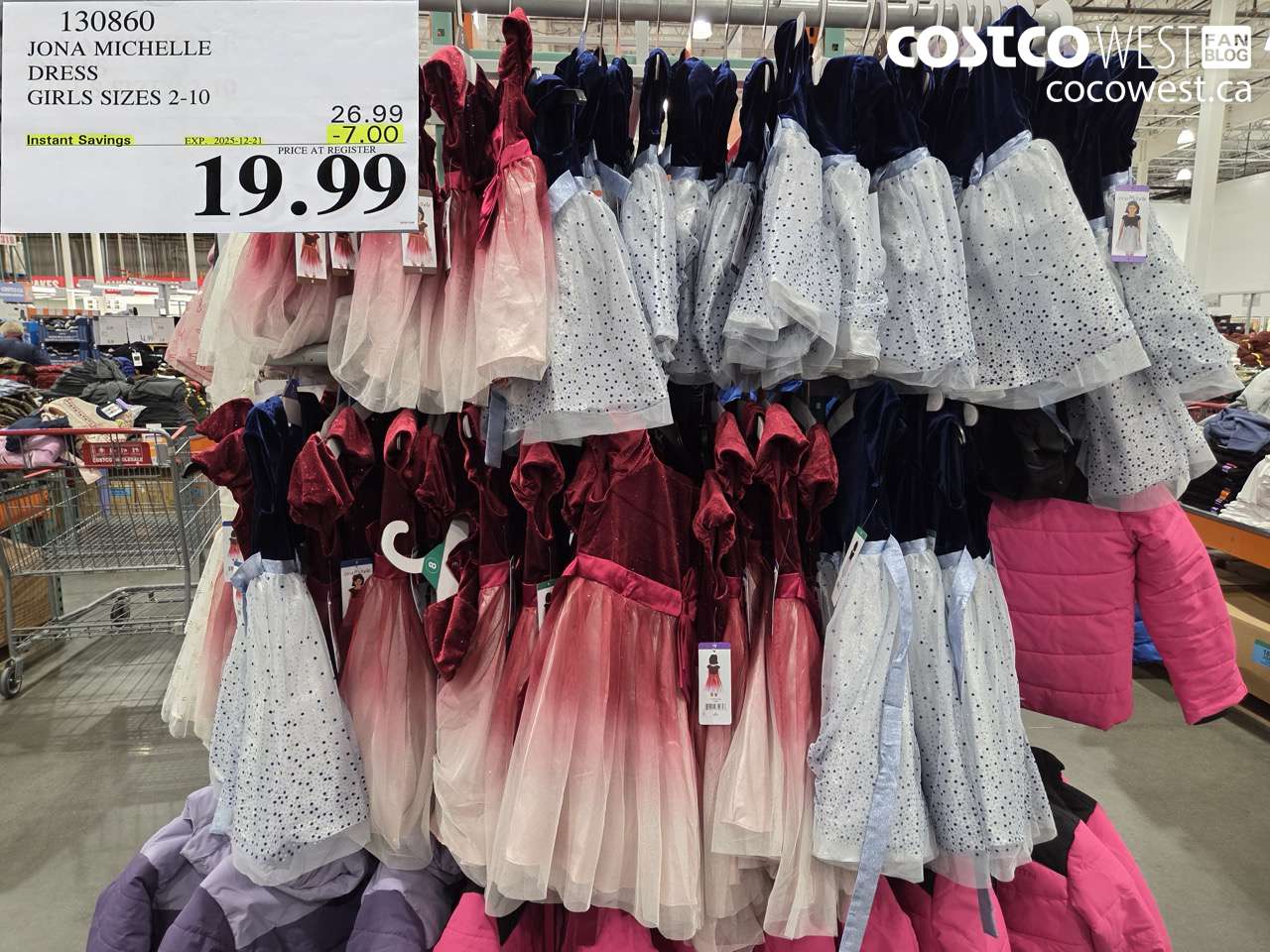 130860 JONA MICHELLE DRESS GIRLS SIZES 2-10 ($7.00 INSTANT SAVINGS EXPIRES ON 2025-12-21) $19.99