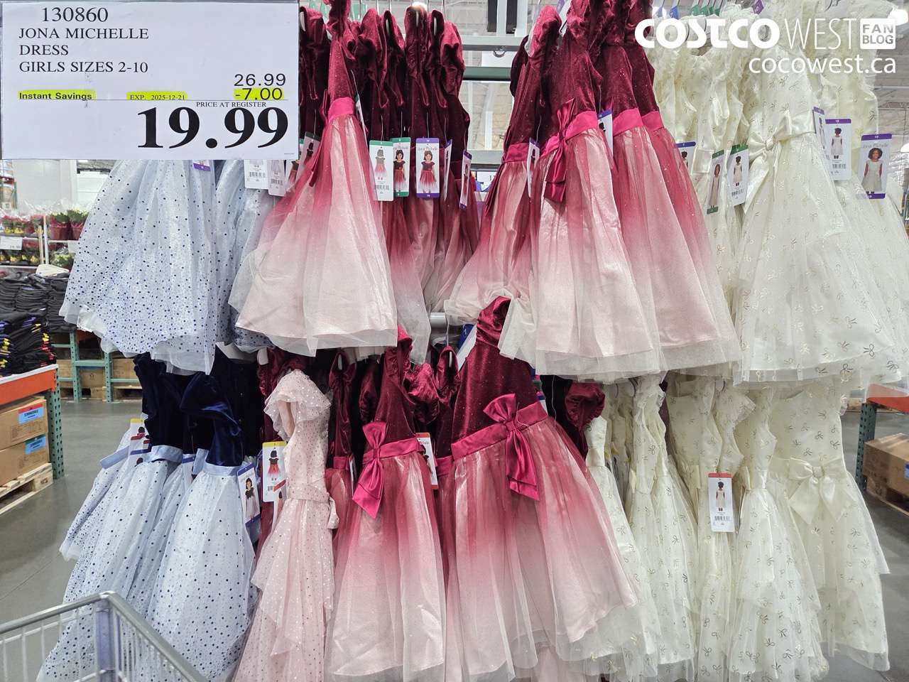 130860 JONA MICHELLE DRESS GIRLS SIZES 2-10 ($7.00 INSTANT SAVINGS EXPIRES ON 2025-12-21) $19.99