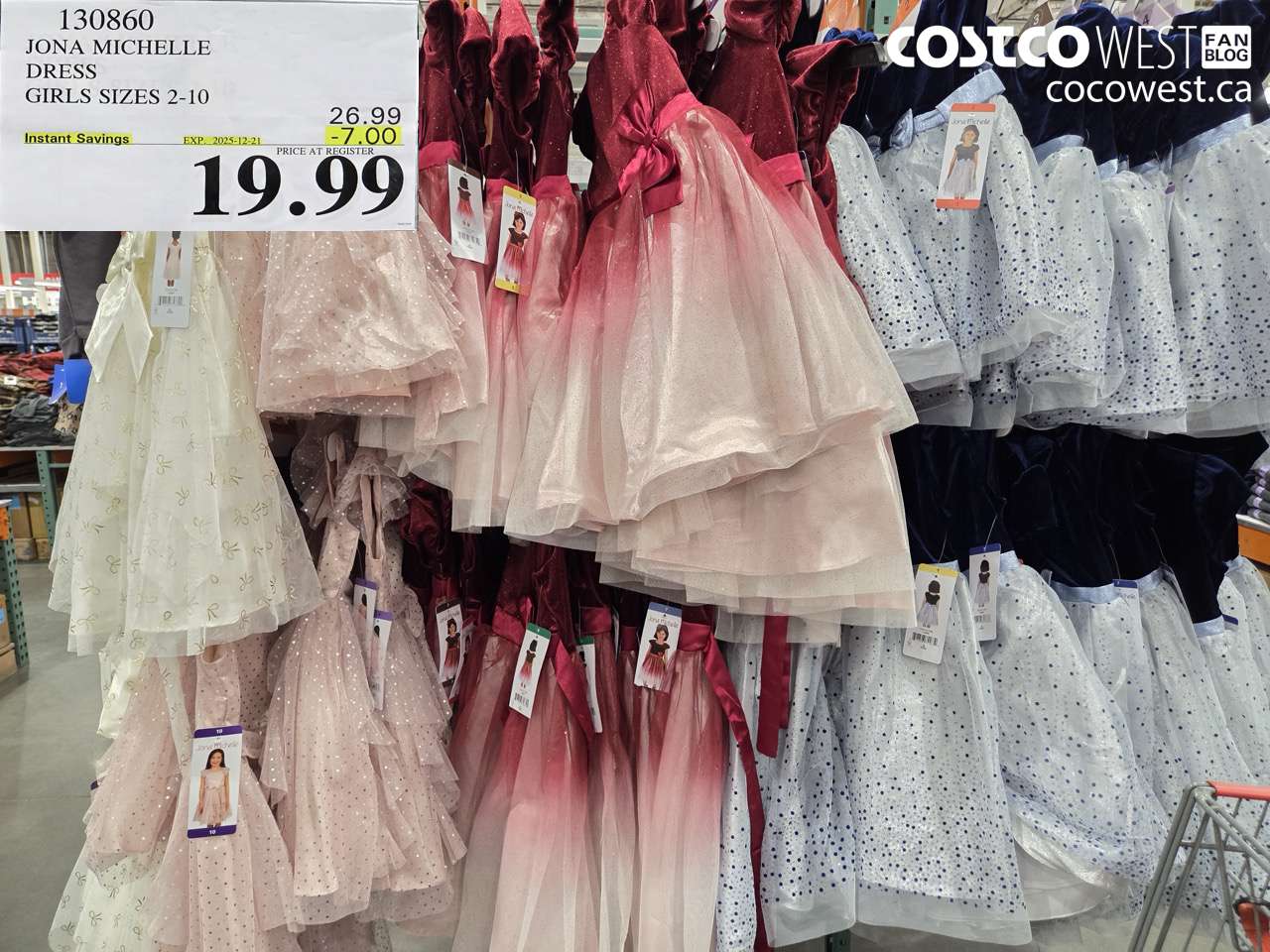 130860 JONA MICHELLE DRESS GIRLS SIZES 2-10 ($7.00 INSTANT SAVINGS EXPIRES ON 2025-12-21) $19.99