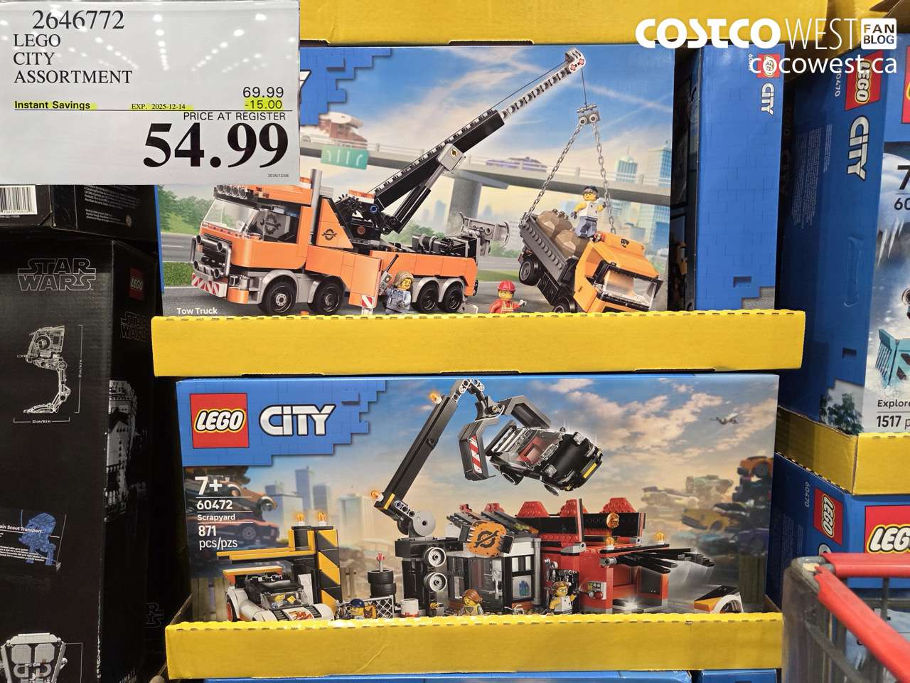 2646772 LEGO CITY ASSORTMENT ($15.00 INSTANT SAVINGS EXPIRES ON 2025-12-14) $54.99