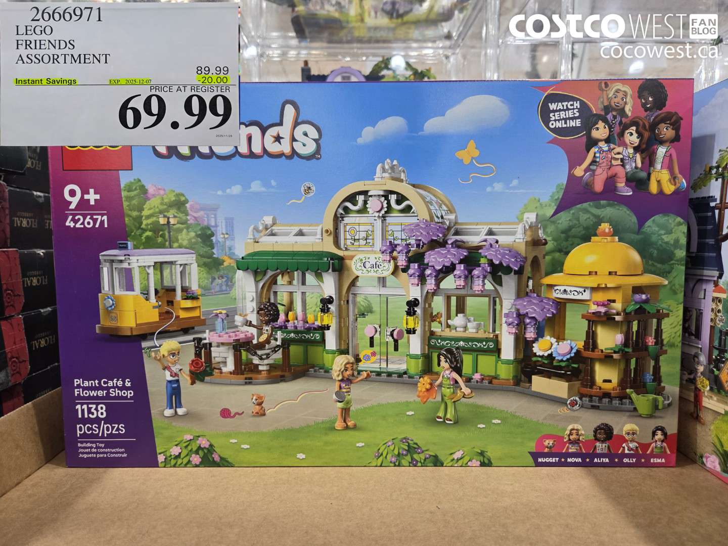 2666971 LEGO FRIENDS ASSORTMENT ($20.00 INSTANT SAVINGS EXPIRES ON 2025-12-07) $69.99