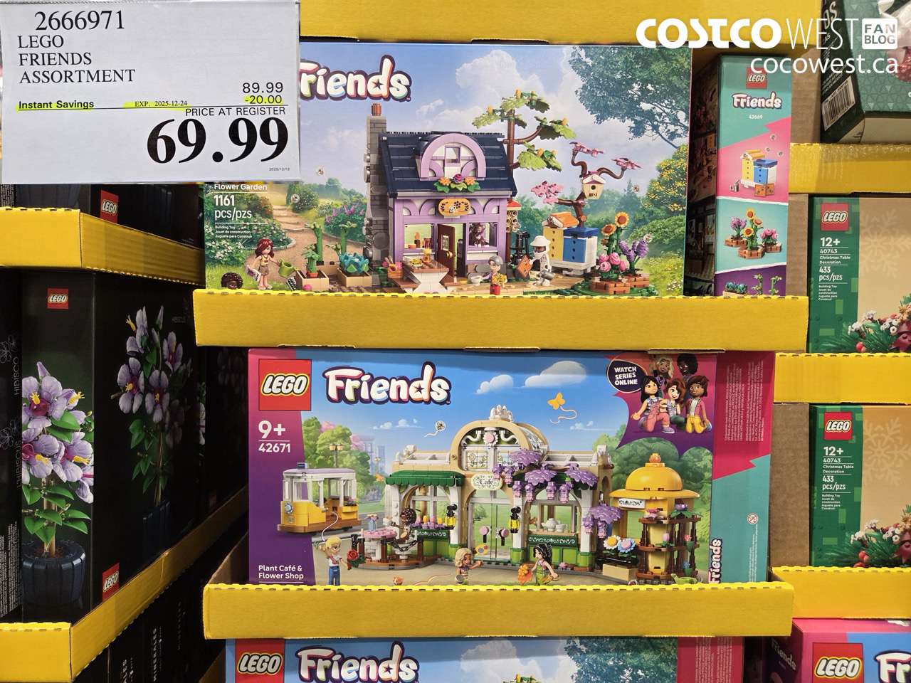 2666971 LEGO FRIENDS ASSORTMENT ($20.00 INSTANT SAVINGS EXPIRES ON 2025-12-24) $69.99