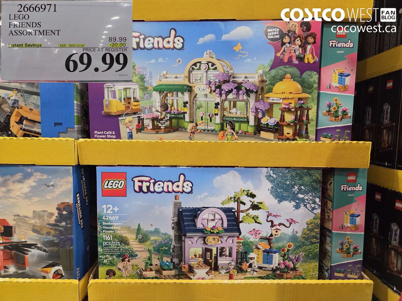 2666971 LEGO FRIENDS ASSORTMENT ($20.00 INSTANT SAVINGS EXPIRES ON 2025-12-24) $69.99