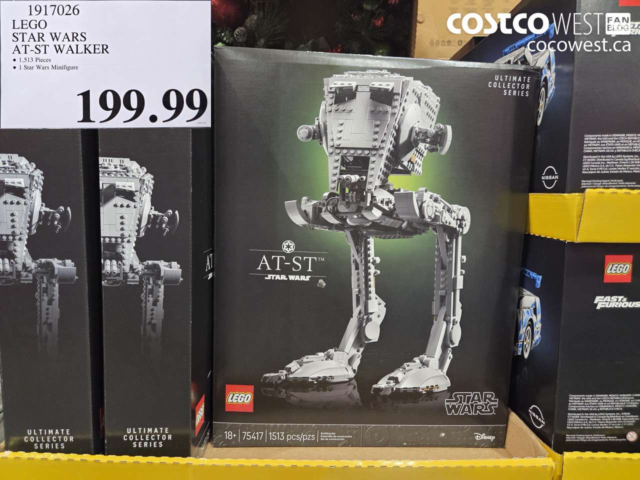 1917026 LEGO STAR WARS AT-ST WALKER $199.99