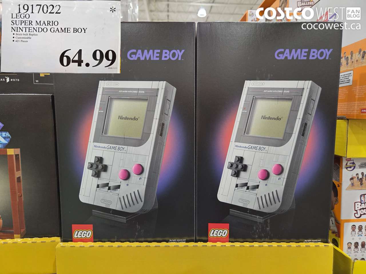 1917022 LEGO SUPER MARIO NINTENDO GAME BOY $64.99