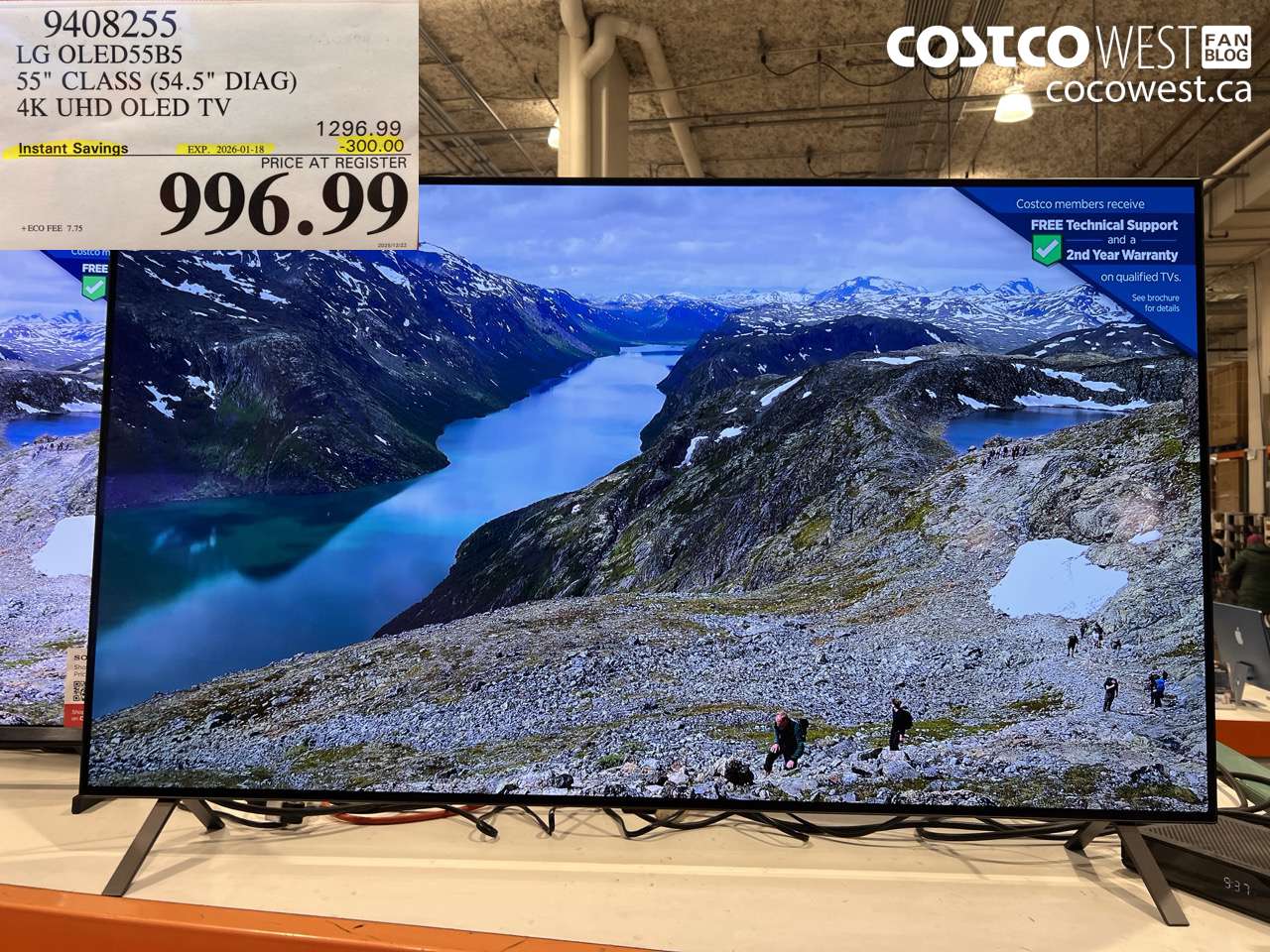 9408255 LG OLED55B5 55