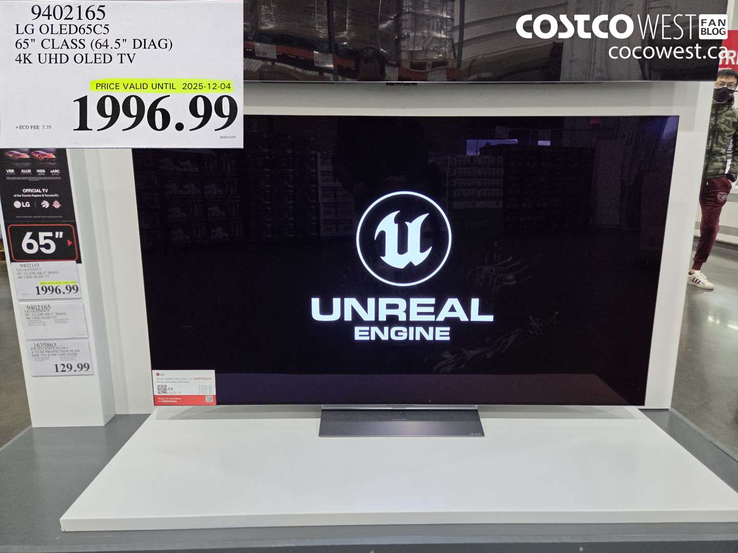 9402165 LG OLED65C5 65