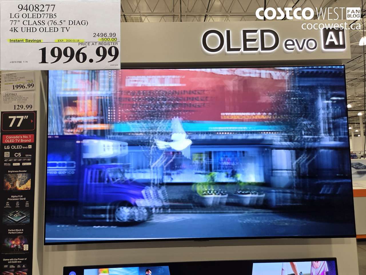 9408277 LG OLED77B5 77