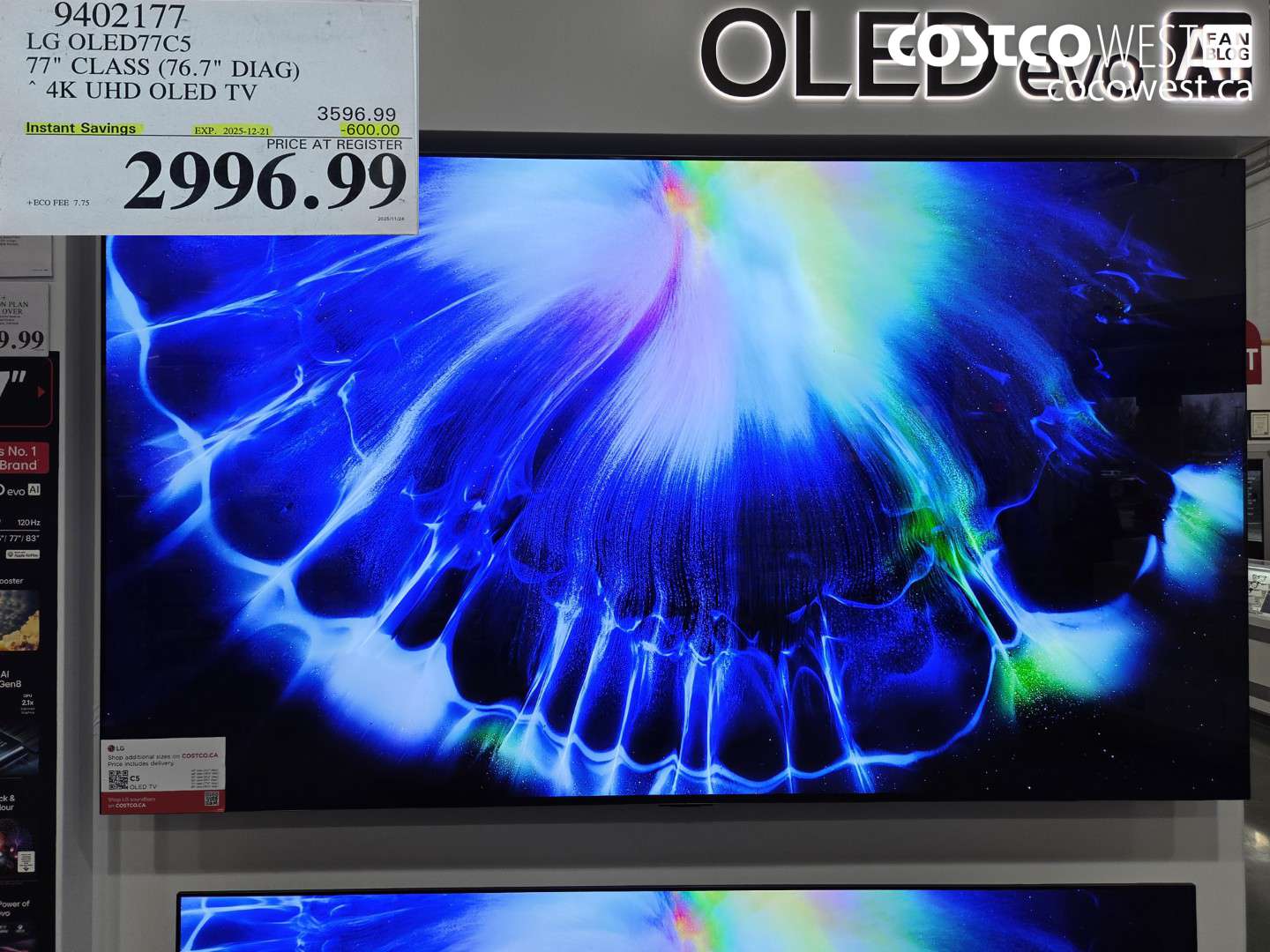 9402177 LG OLED77C5 77