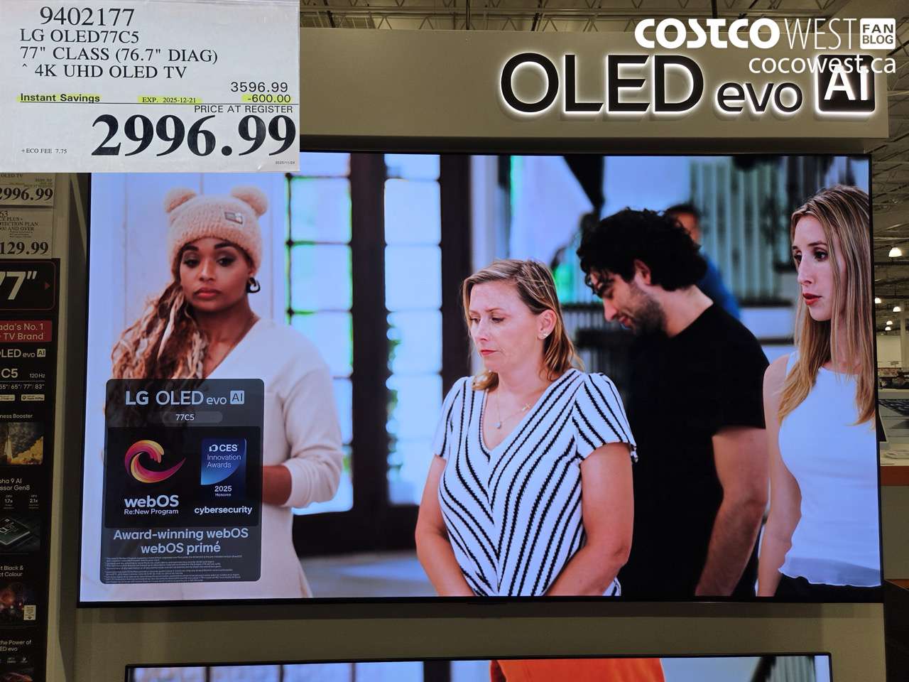 9402177 LG OLED77C5 77