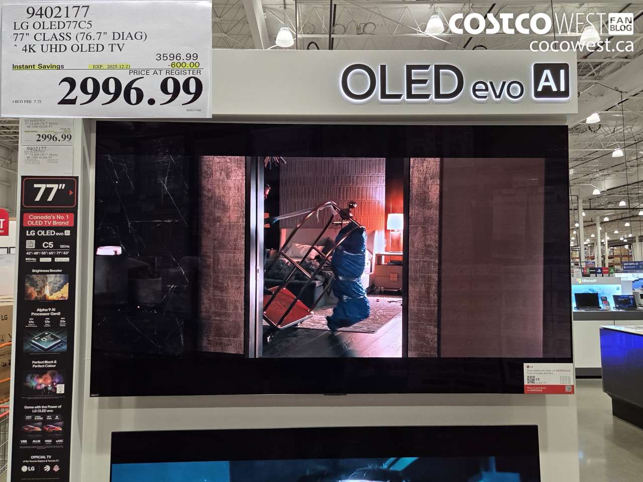 9402177 LG OLED77C5 77