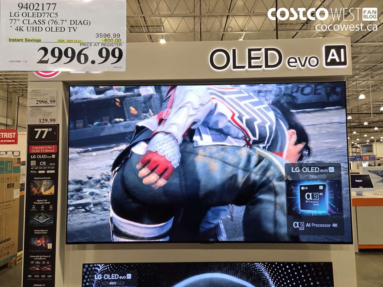 9402177 LG OLED77C5 77