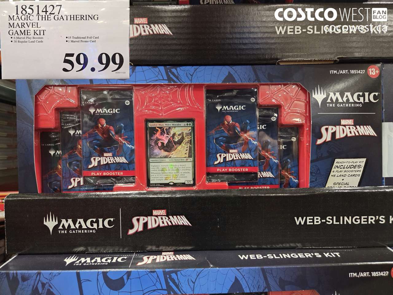 1851427 MAGIC THE GATHERING MARVEL GAME KIT $59.99