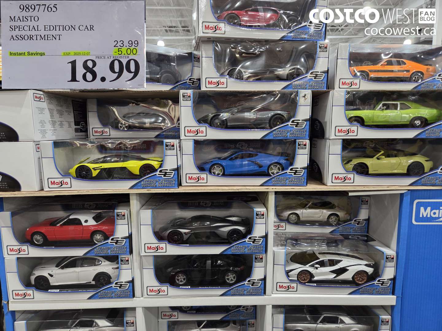 9897765 MAISTO SPECIAL EDITION CAR 1:18 SCALE ($5.00 INSTANT SAVINGS EXPIRES ON 2025-12-07) $18.99