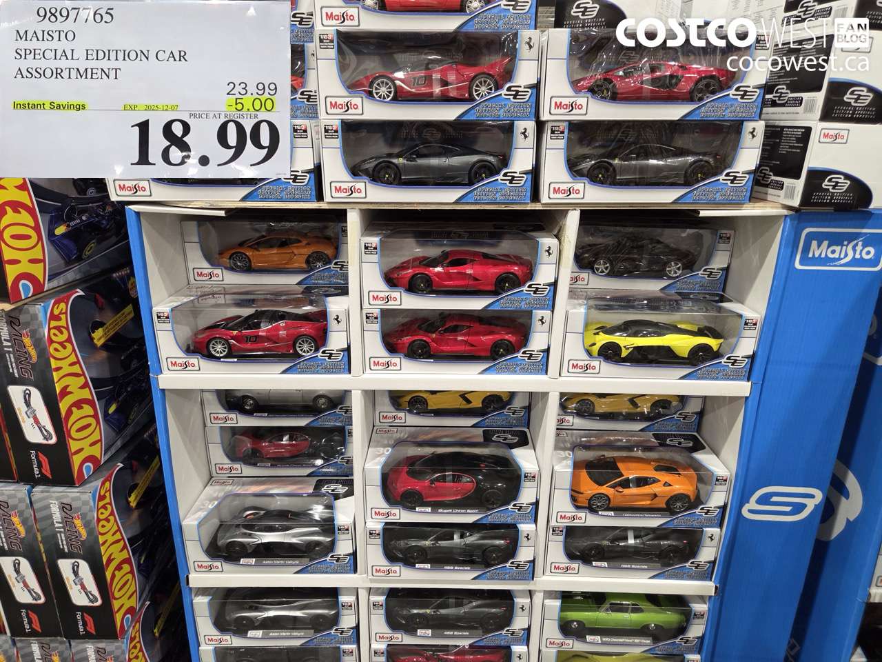 9897765 MAISTO SPECIAL EDITION CAR 1:18 SCALE ($5.00 INSTANT SAVINGS EXPIRES ON 2025-12-07) $18.99