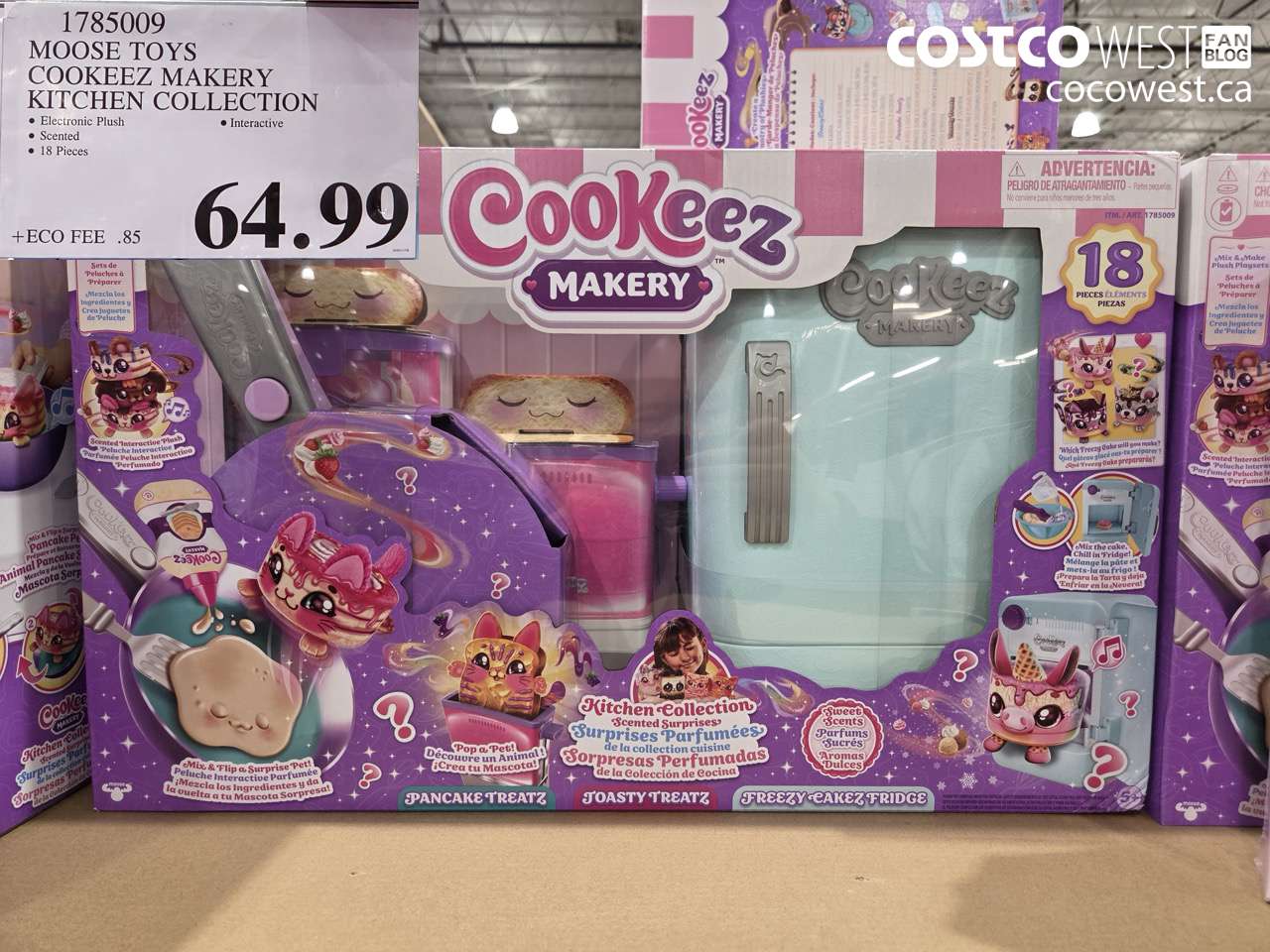 1785009 MOOSE TOYS COOKEEZ MAKERY KITCHEN COLLECTION $64.99