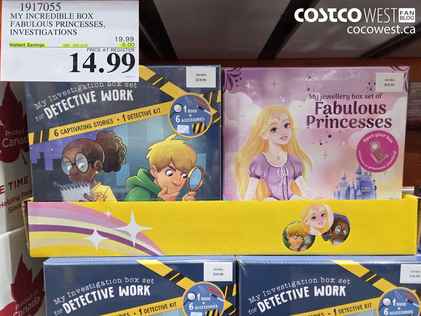 1917055 MY INCREDIBLE BOX FABULOUS PRINCESSES INVESTIGATIONS ($5.00 INSTANT SAVINGS EXPIRES ON 2025-12-07) $14.99