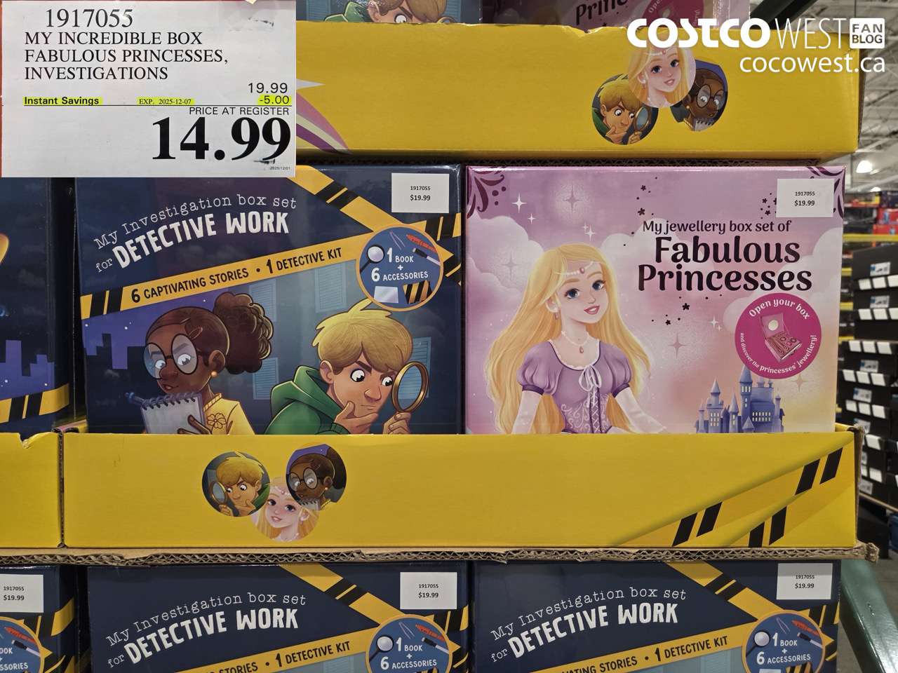 1917055 MY INCREDIBLE BOX FABULOUS PRINCESSES INVESTIGATIONS ($5.00 INSTANT SAVINGS EXPIRES ON 2025-12-07) $14.99