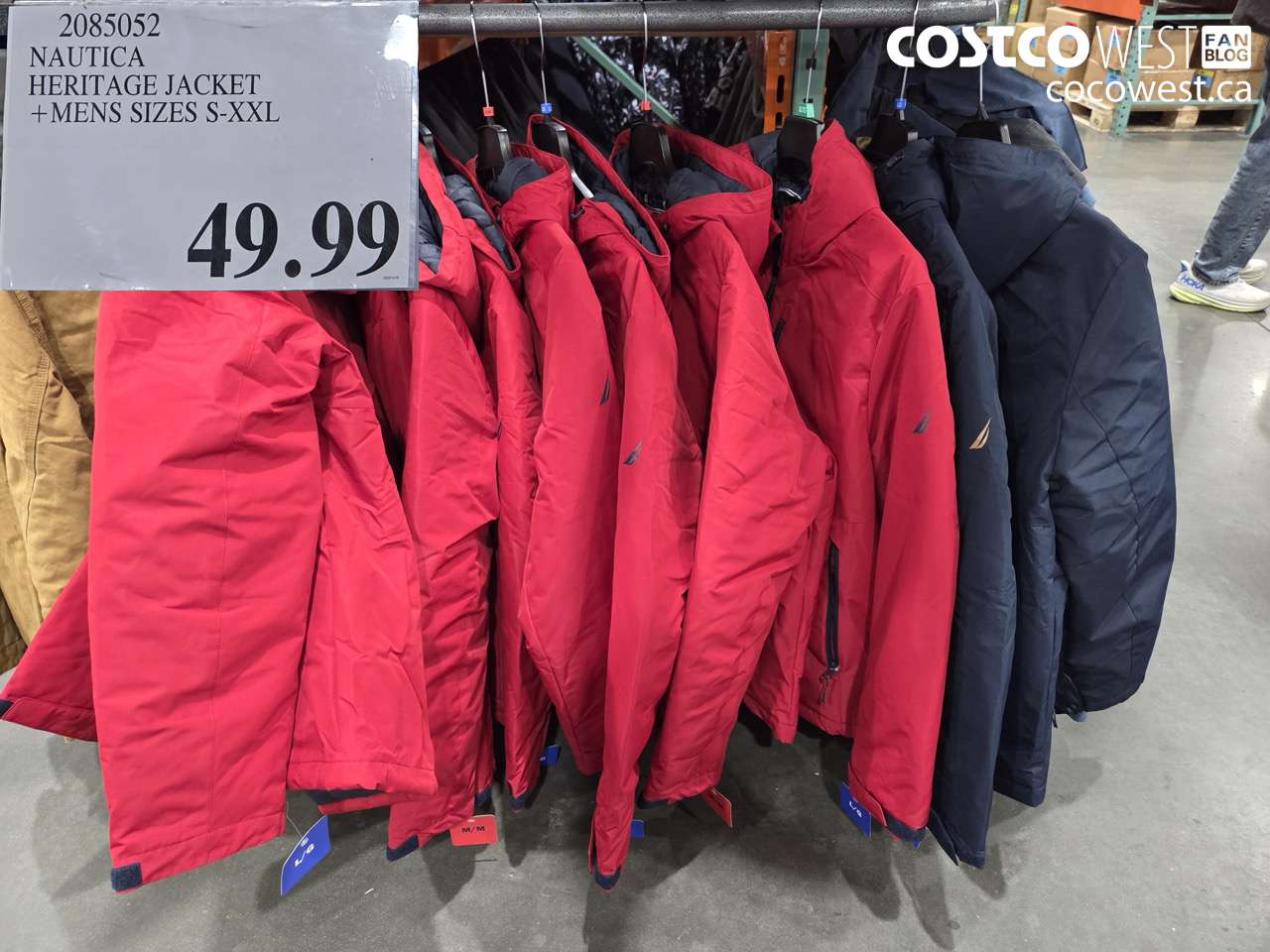 2085052 NAUTICA HERITAGE JACKET MENS SIZES S-XXL $49.99