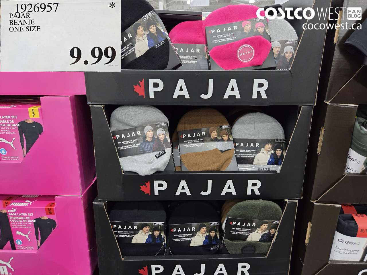 1926957 PAJAR BEANIE ONE SIZE $9.99