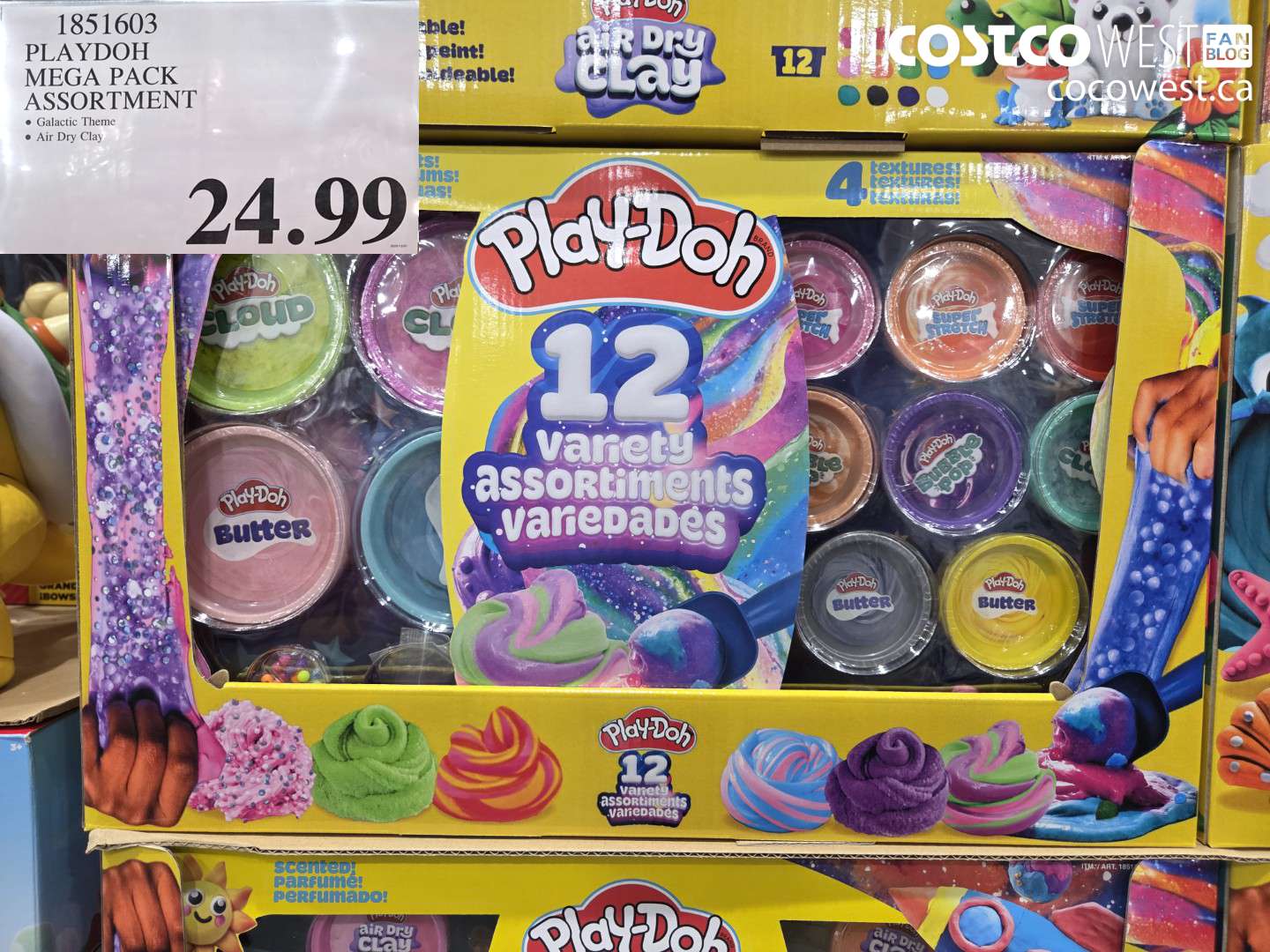 1851603 PLAYDOH MEGA PACK ASSORTMENT $24.99