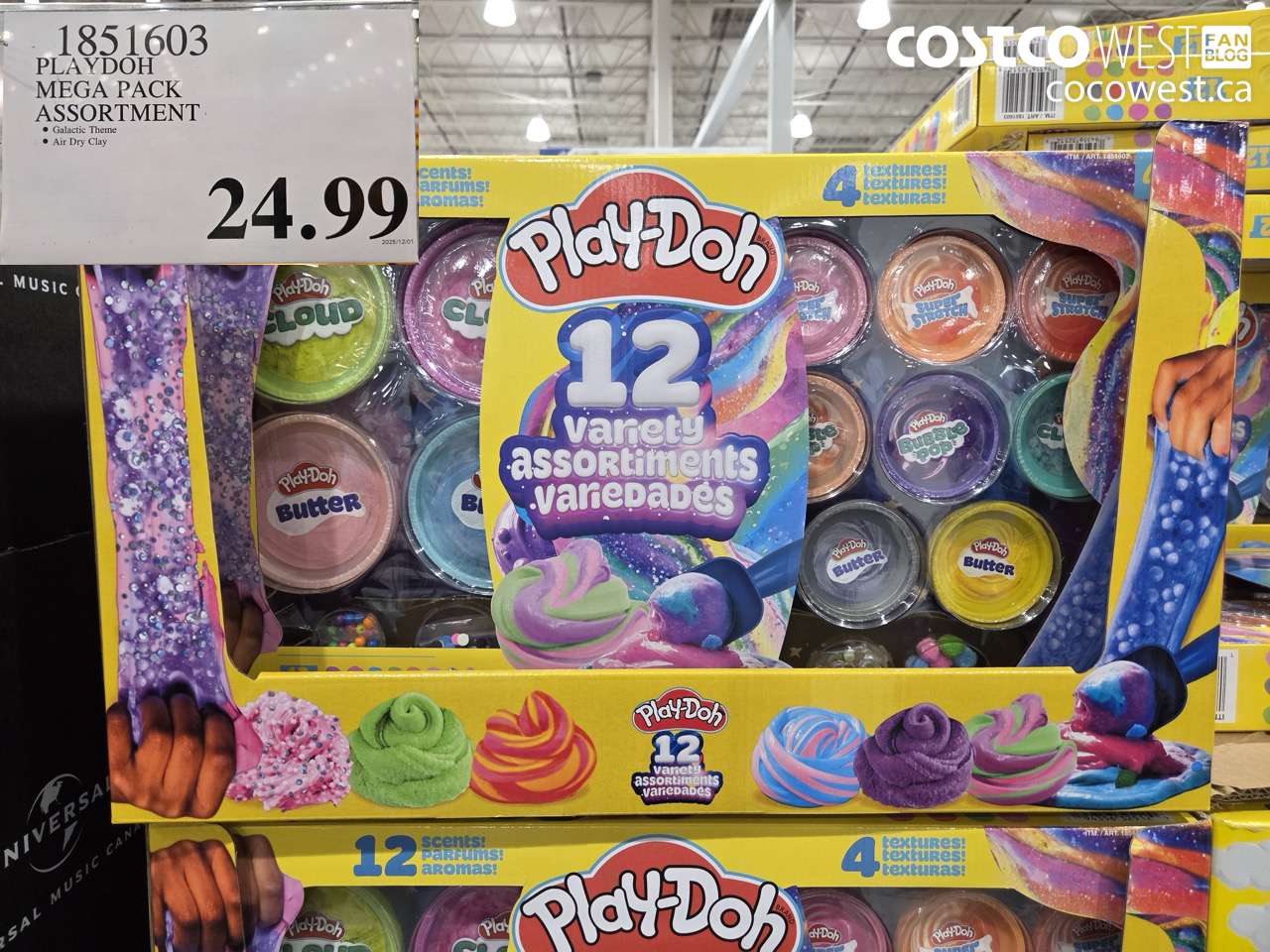 1851603 PLAYDOH MEGA PACK ASSORTMENT $24.99