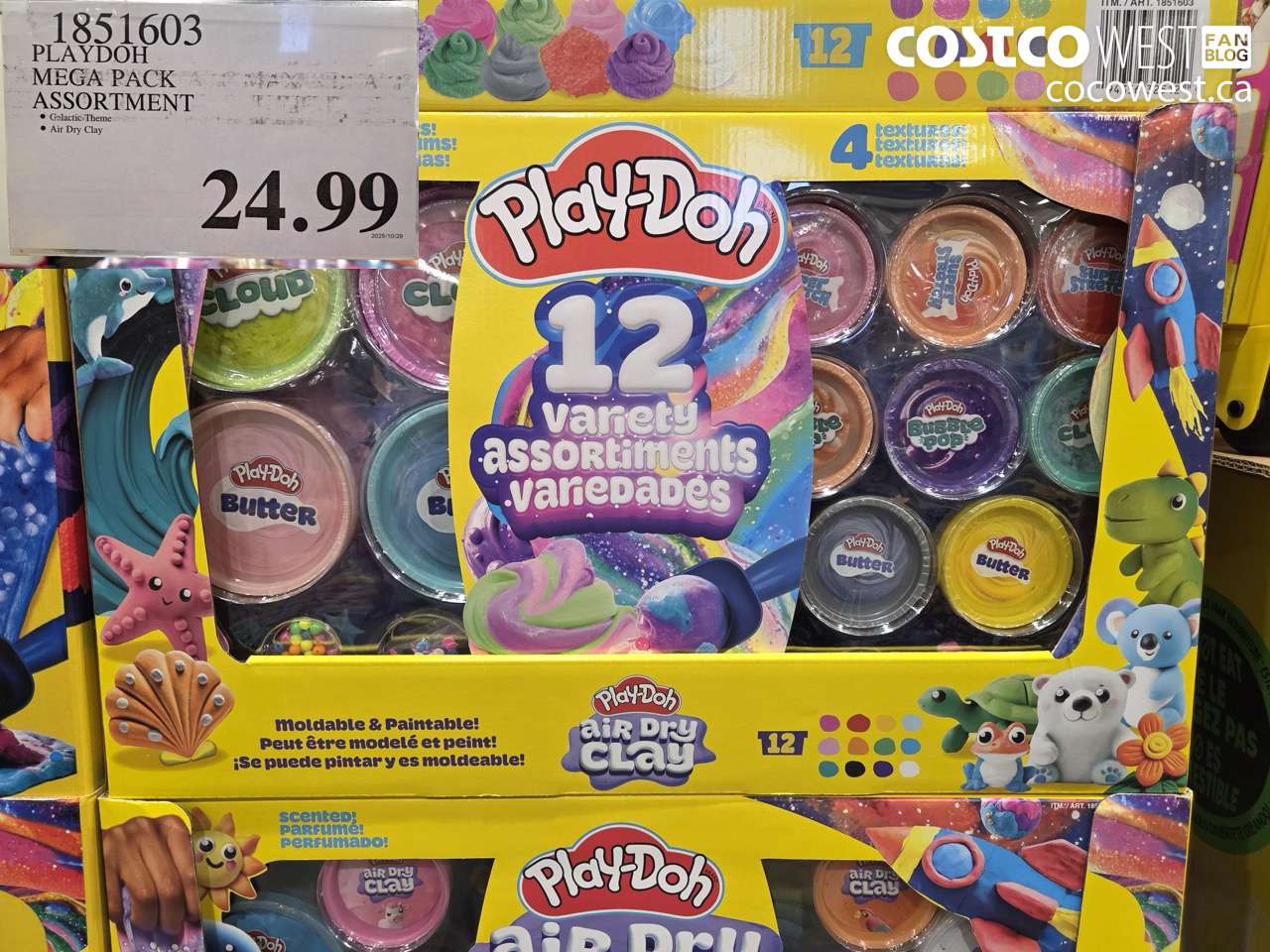1851603 PLAYDOH MEGA PACK ASSORTMENT $24.99