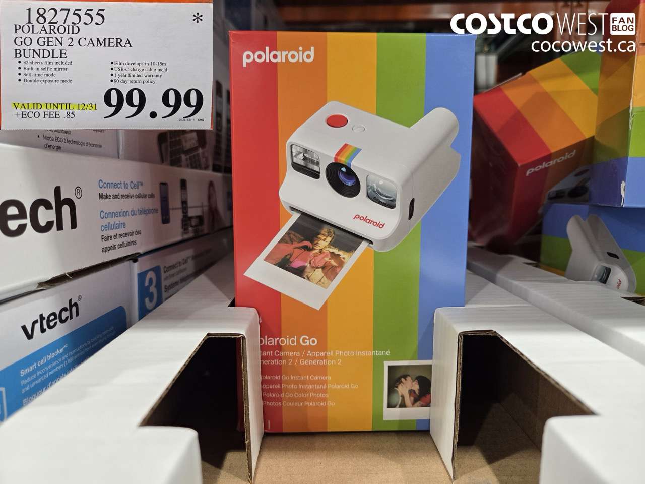 1827555 POLAROID GO GEN 2 CAMERA BUNDLE (EXPIRES ON 2025-12-31) $99.99