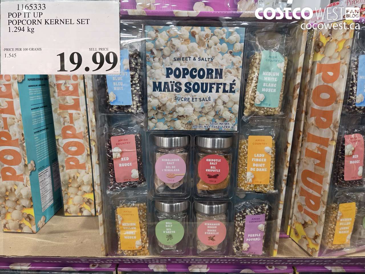 1165333 POP IT UP POPCORN KERNEL SET 1.294KG $19.99
