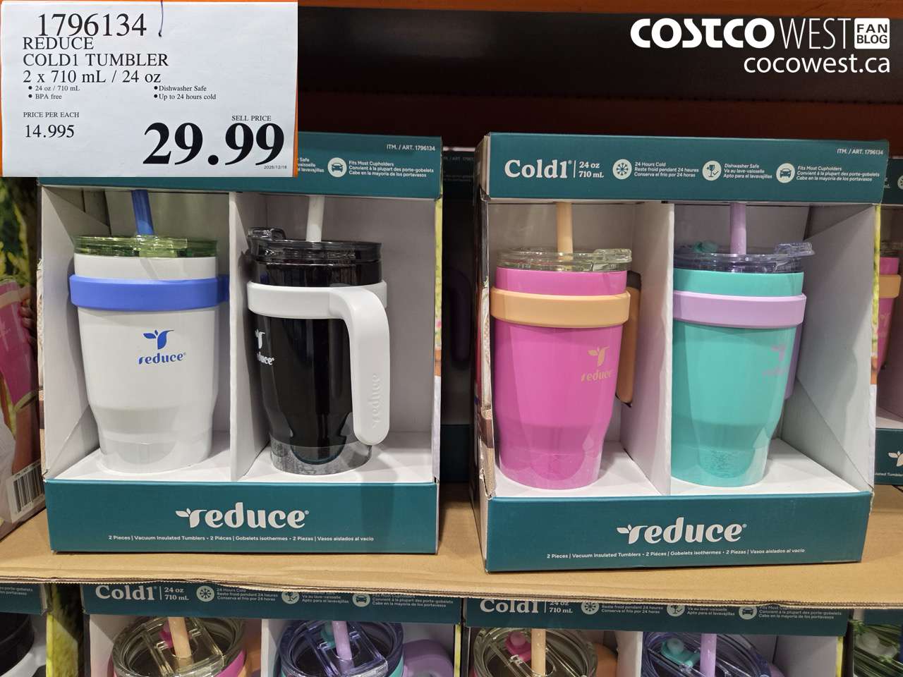 1796134 REDUCE COLD1 24OZ 2 PACK $29.99